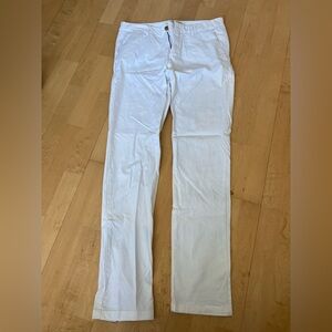 Scotch and Soda Men’s Cream Stuart Twill Pants 29W 32L